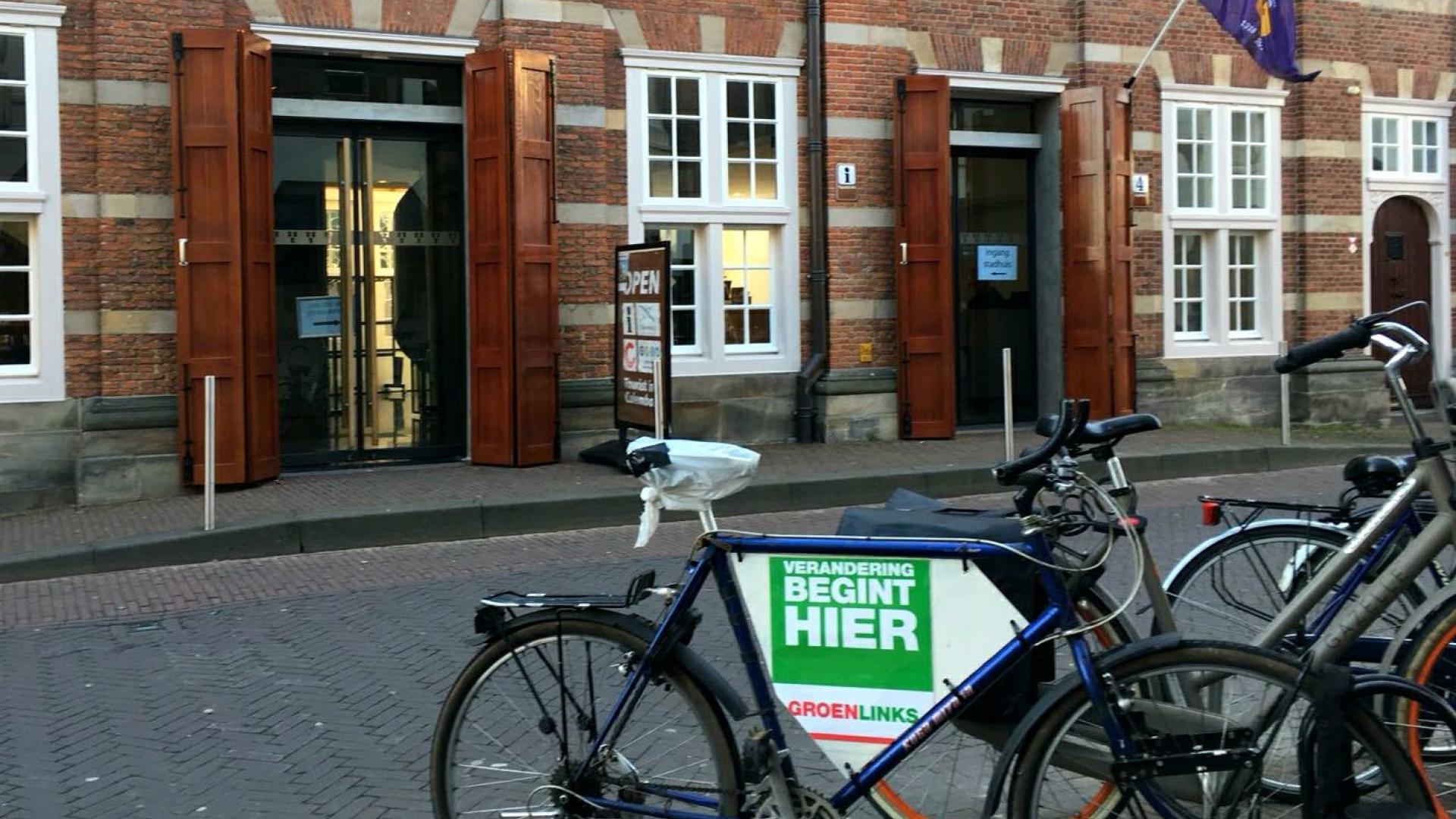 GroenLinks fiets stadhuis.jpg