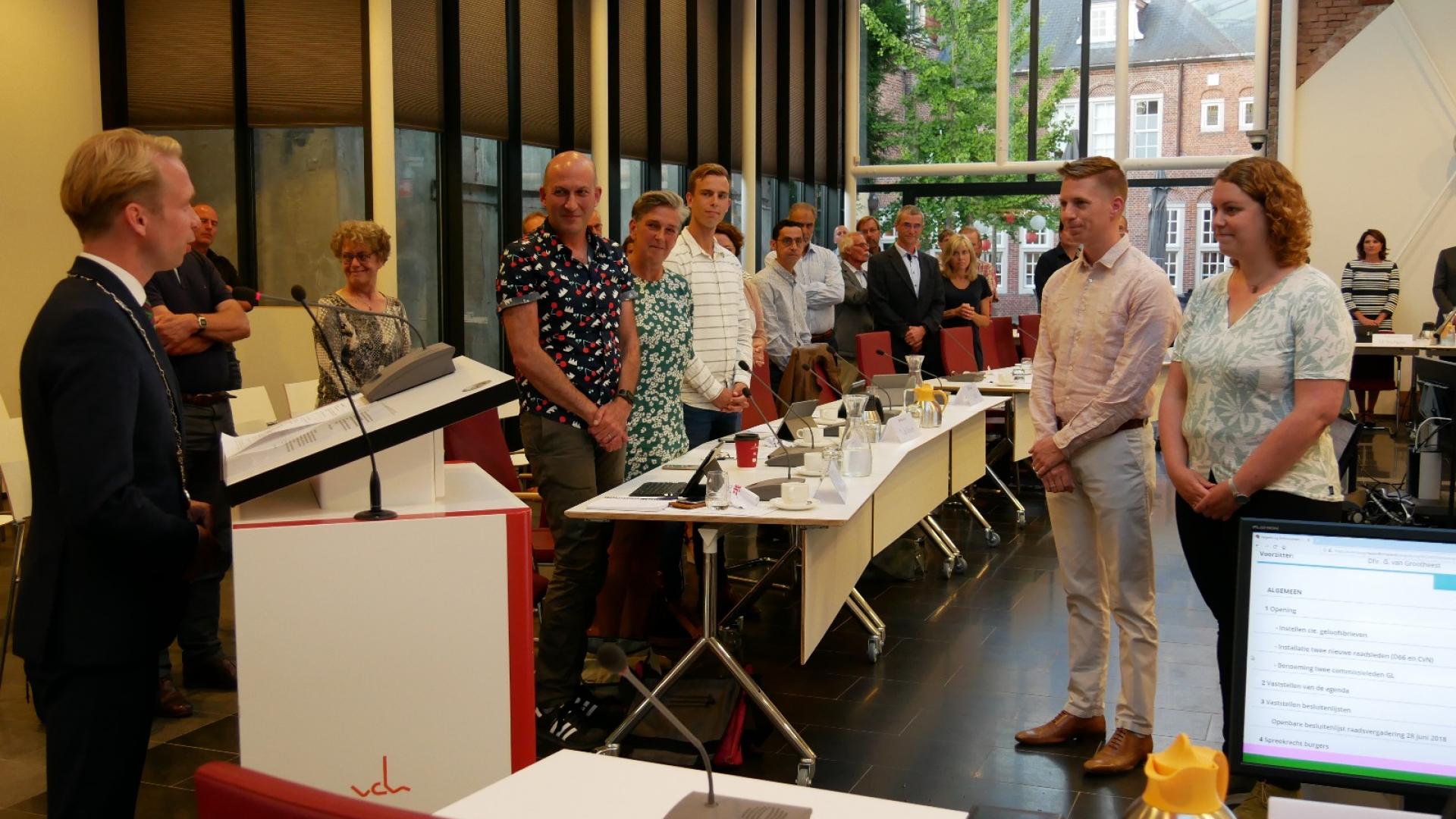 Jeroen Windhorst en Marlon Donck nieuwe commissieleden GroenLinks Culemborg