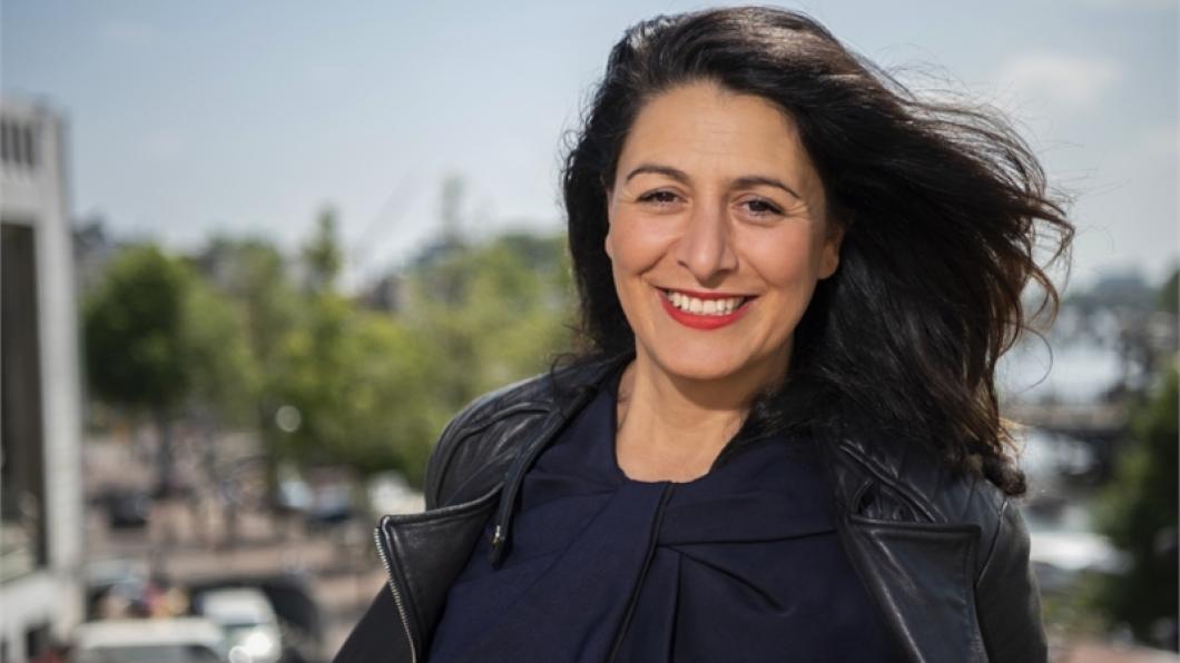 Amsterdamse wethouder Touria Meliani (GroenLinks)