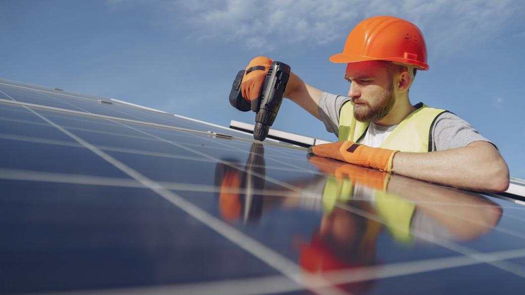 Aanleg zonnepanelen