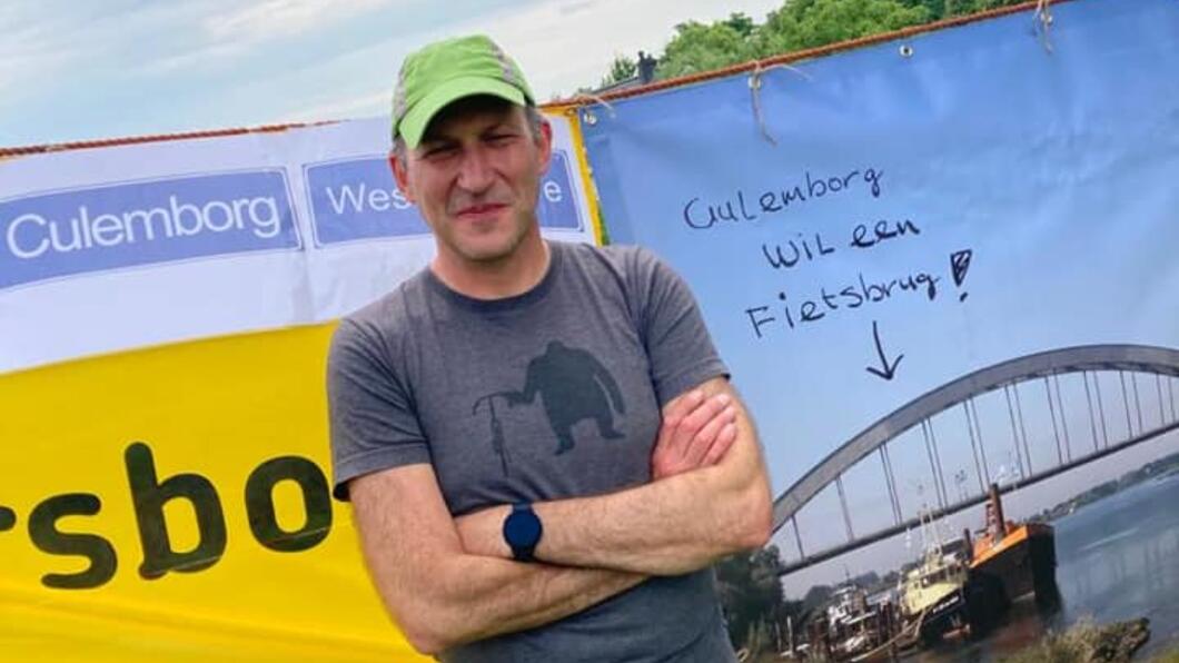 Bas de Jong wil een Fietsbrug
