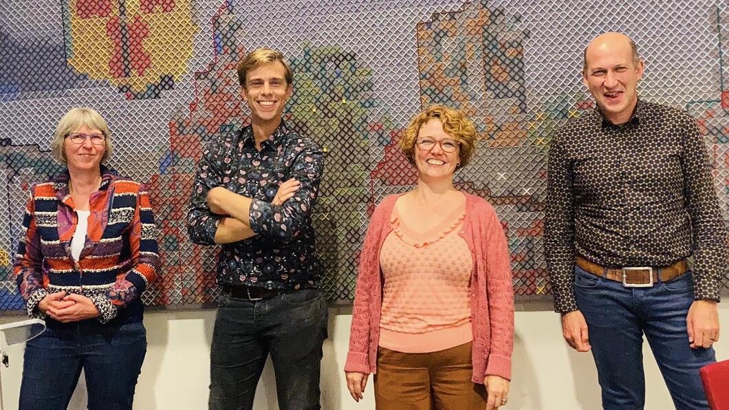 Team GroenLinks bij bespreking van de Kadernota