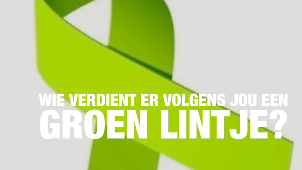 Wie wint het Groene Lintje