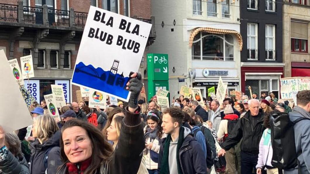 Bla bla bla blub Culemborg bij de Klimaatmars