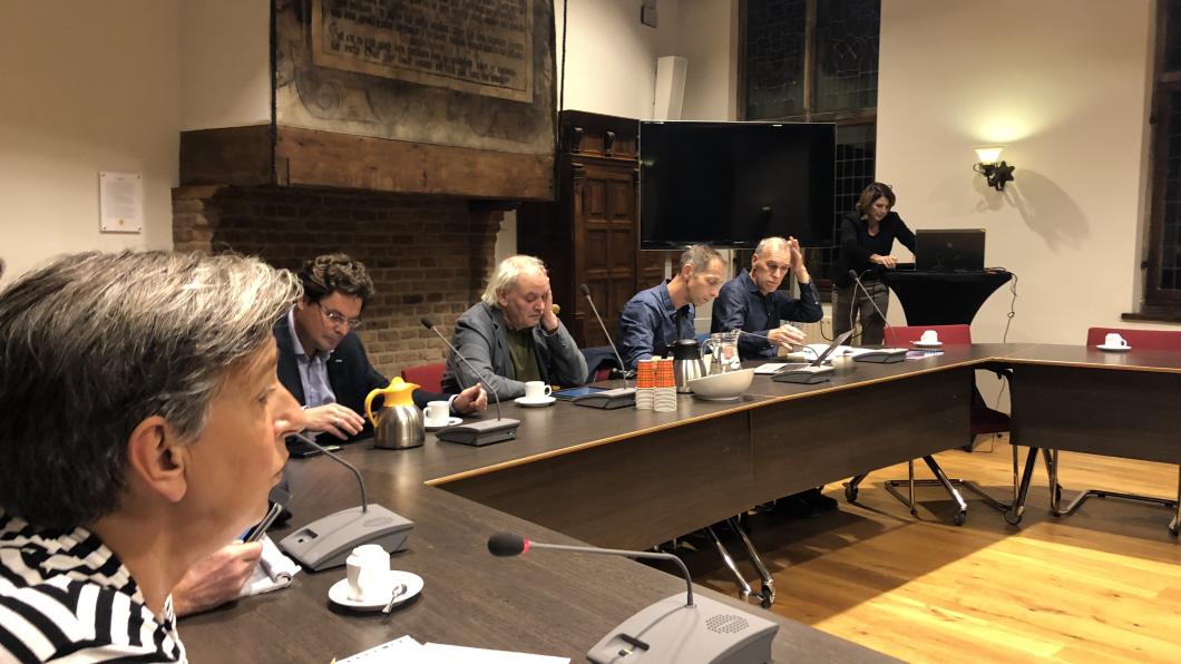GroenLinks-raadslid Conny de Laat tijdens de commissievergadering IMG_4561.jpg