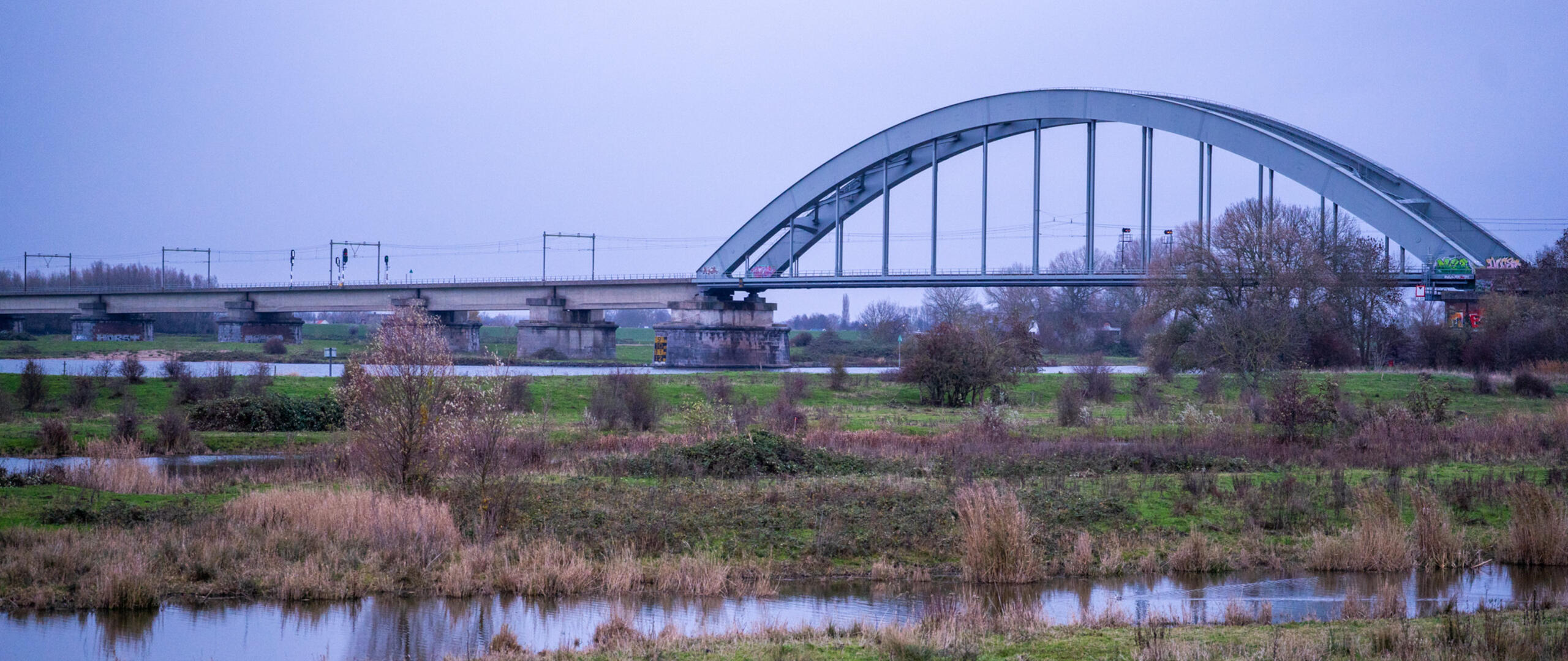 Lekbrug Uiterwaarden