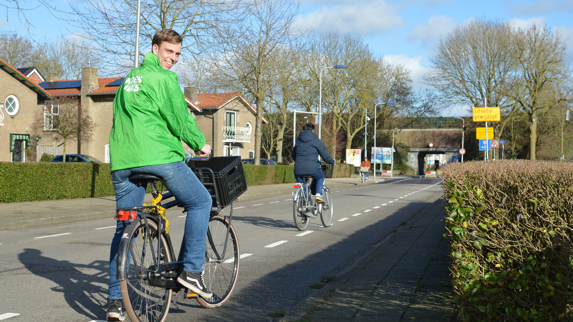 Fiets mee met GroenLinks Culemborg, lijsttrekker Tim de Kroon