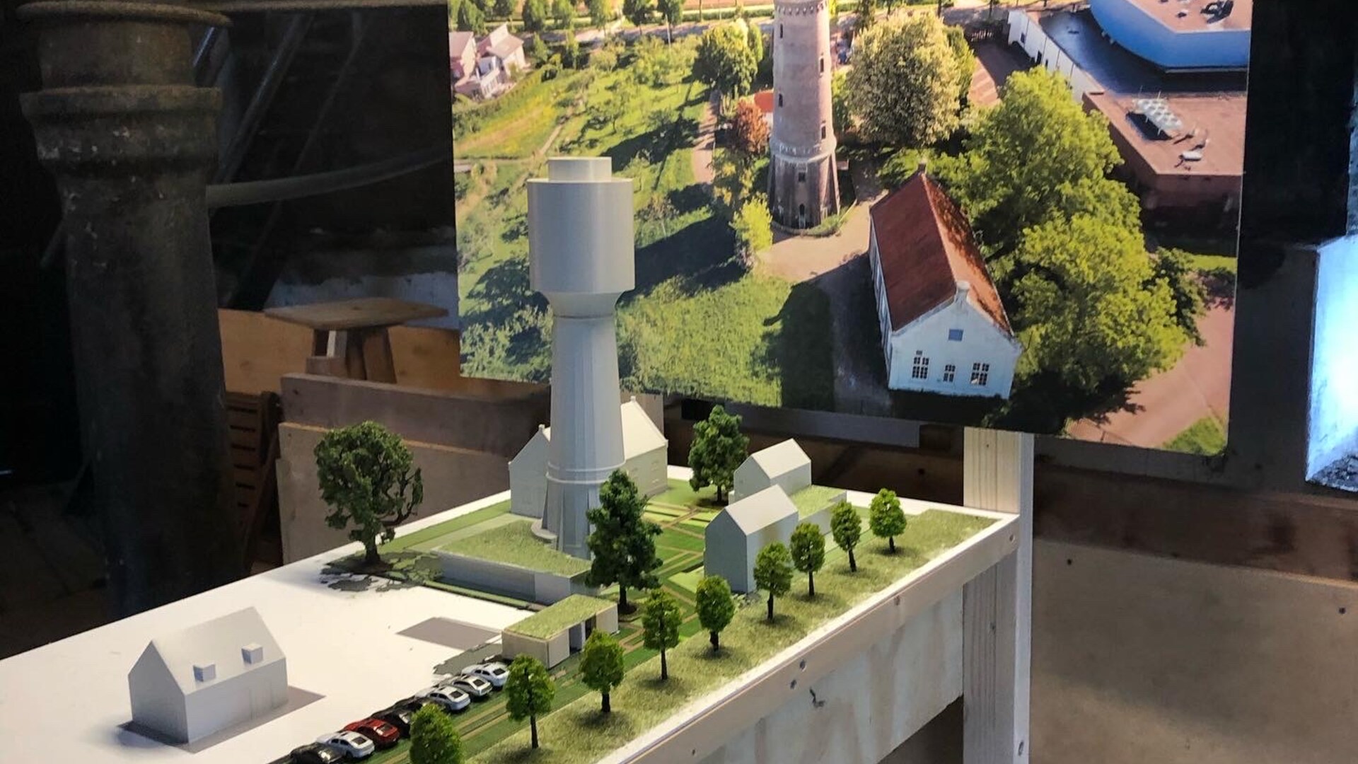 Watertoren maquette