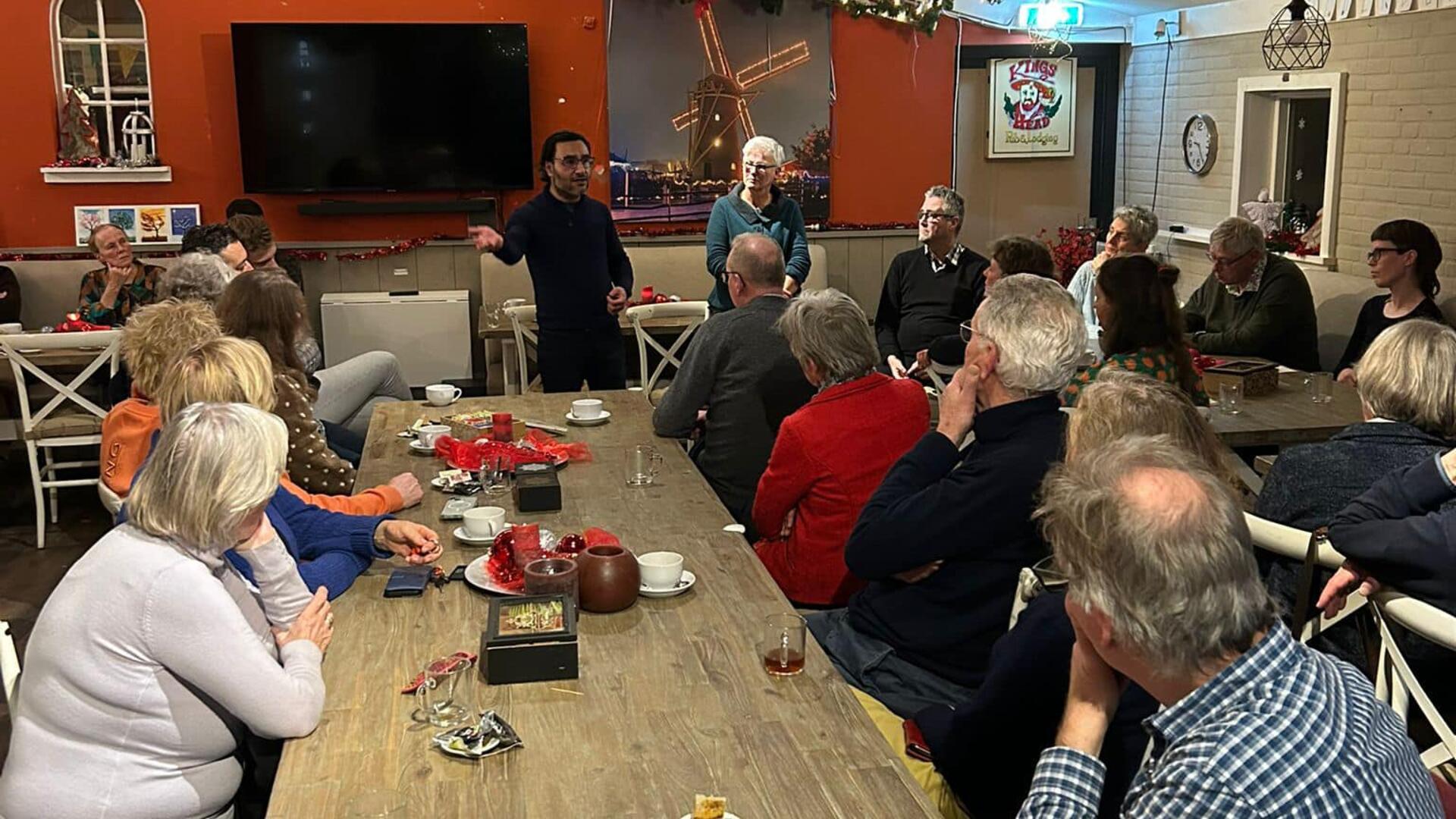 Gesprek vluchtelingen politici inwoners Culemborg