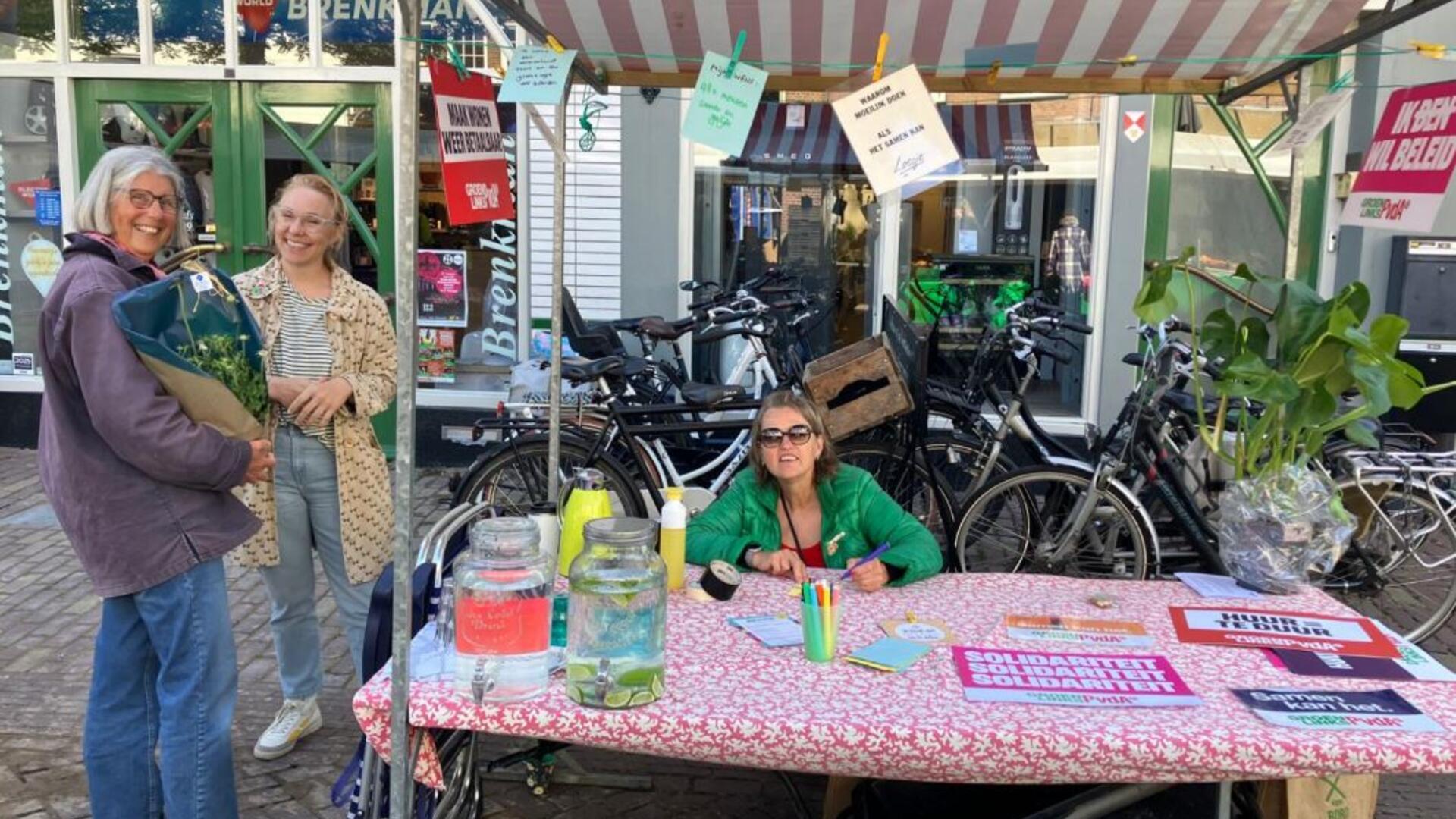 GL op weekmarkt