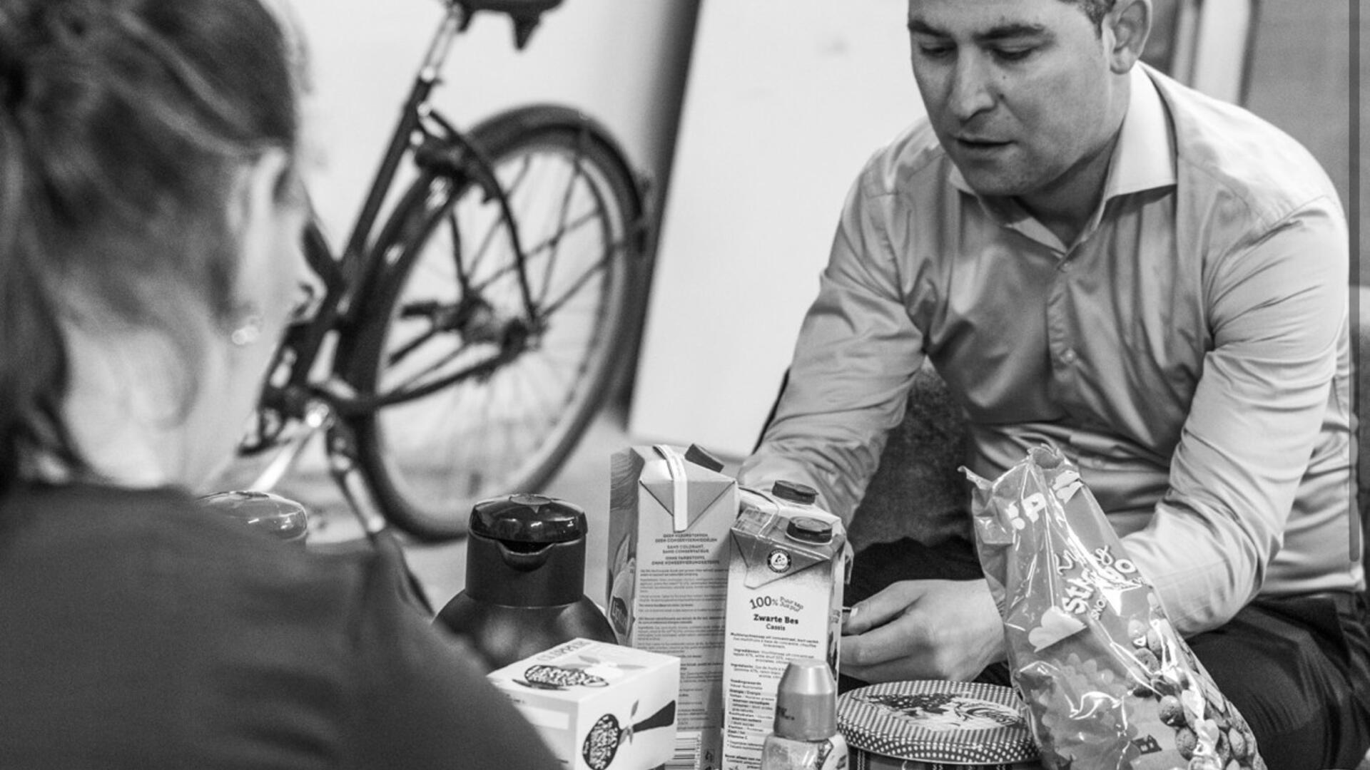 Leontine Jongebloed en Serdar Demirci